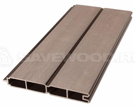 Заборный профиль из ДПК Savewood SW Agger матовый терракот купить в Таганроге