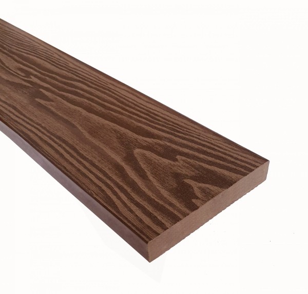 Террасная доска из ДПК Terrapol Смарт 3D Полнотелая без паза Орех Милано купить в Таганроге