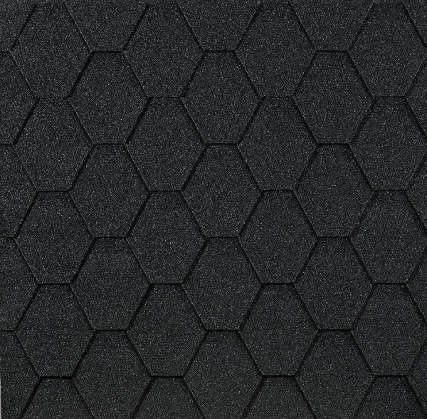 Гибкая черепица EURASIA Docke, Коллекция ШЕСТИГРАННИК Серый купить в Таганроге