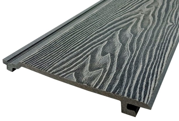 Сайдинг Darvolex 185x19x3000мм, 3D тиснение Серый купить в Таганроге