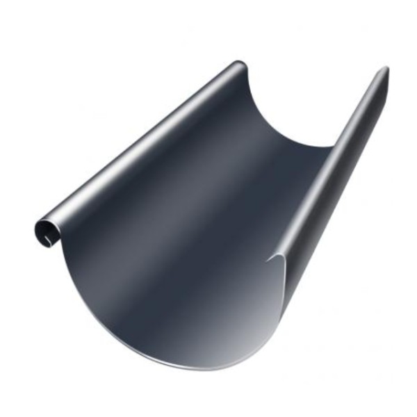 Водосток Grand Line 125x90 – Желоб 3м RAL 7024 купить в Таганроге