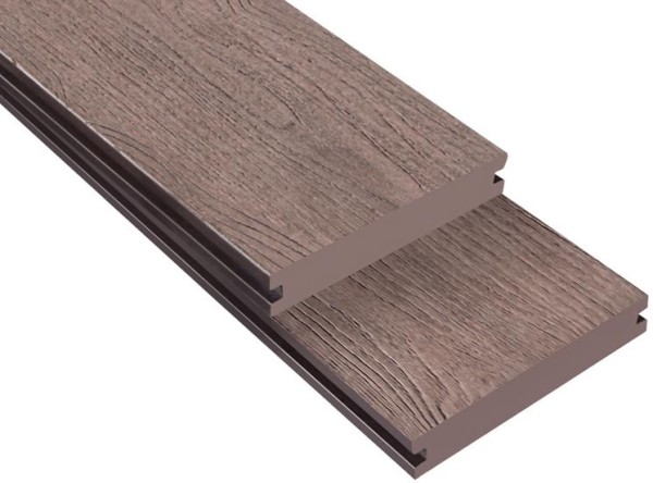 Террасная доска ДПК Outdoor 3D полнотелая NEVADA/CALIFORNIA BROWN коричневая микс купить в Таганроге