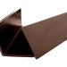 Уголок ДПК для сайдинга 70x70x3000мм Коричневый купить в Таганроге