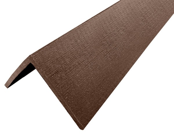 Уголок ДПК для сайдинга 70x70x3000мм Коричневый купить в Таганроге