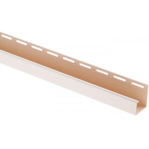 J-профиль Люкс Крашенный, T-15, ВН, Белый купить в Таганроге