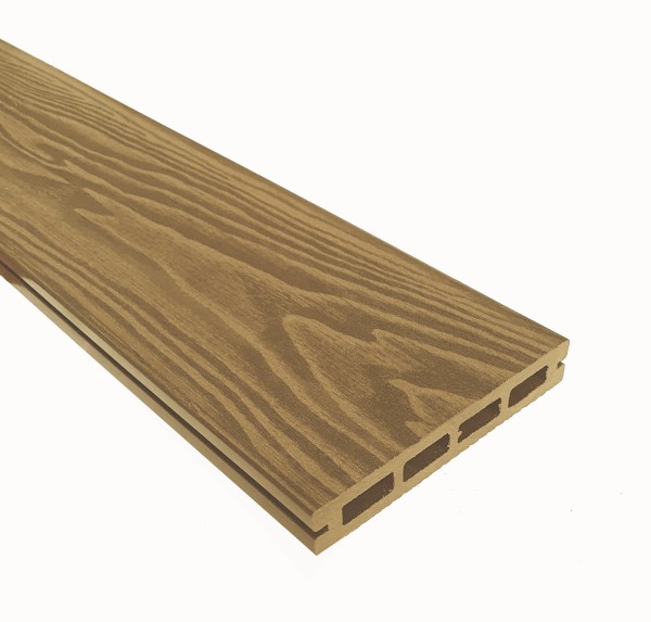 Террасная доска из ДПК Terrapol Смарт 3D Пустотелая с пазом Дуб Севилья купить в Таганроге