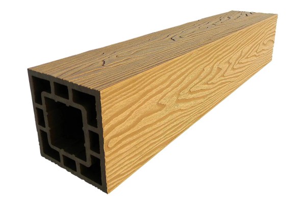 Столб опорный ДПК Deckart 125×125 Орех купить в Таганроге