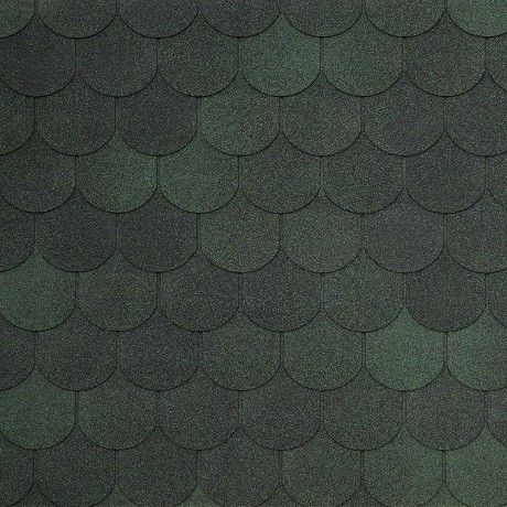 Гибкая черепица Tegola ASSISI verde 473 купить в Таганроге