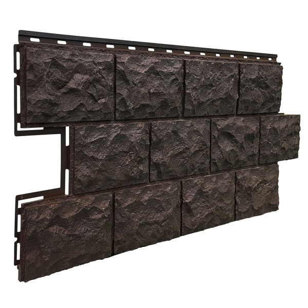 Фасайдинг Серия «Доломит» Тёмно Коричневый купить в Таганроге