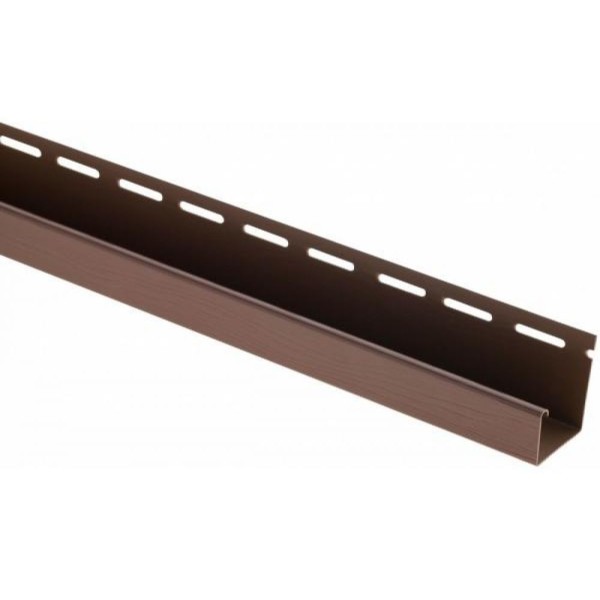 J-профиль Люкс Крашенный, T-15, ВН, Тёмный Орех купить в Таганроге