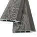 Заборная панель шип-паз EasyDecking Wood-Х 146х20 Серый купить в Таганроге
