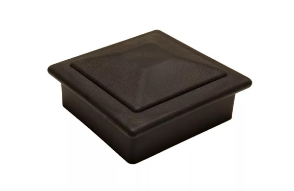 Крышка верхняя ПВХ для столба Deckart 125х125 Графи купить в Таганроге