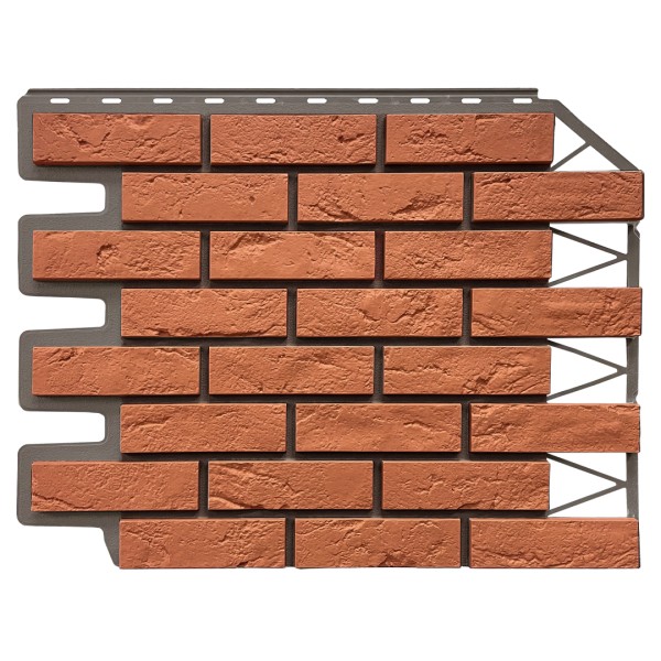 Фасадная панель FineBer, Кирпич Баварский, Терракотовый купить в Таганроге