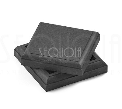 Комплект крышка/юбка для столба SEQUOIA GRAY купить в Таганроге