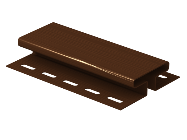 H-планка Ю-пласт Классика коричневая купить в Таганроге