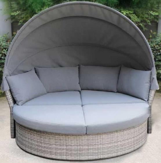 Диван-Трансформер AFINA плетеный из иск. ротанга AFM-325G Grey купить в Таганроге