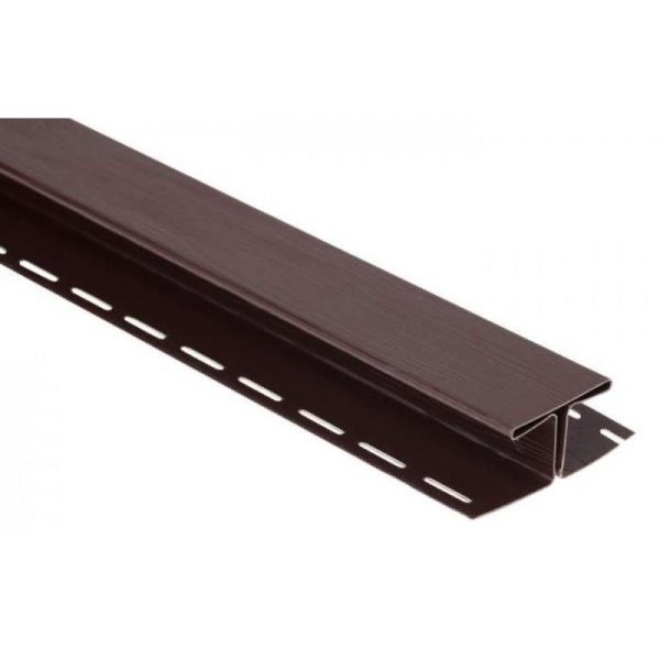 Н-профиль Люкс Крашенный, T-18, ВН, Коричневый купить в Таганроге