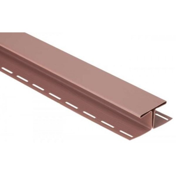Н-профиль Люкс Крашенный, T-18, ВН, Красно-коричневый купить в Таганроге