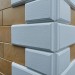 Угол Наружный к Фасадным Термопанелям Доломит Дагестанский Камень 400 мм Белый купить в Таганроге