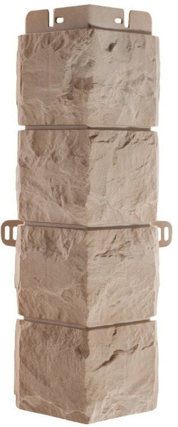 Фасадная панель Наружный угол фагот (талдомский), 0,45 х 0,13м (н) купить в Таганроге
