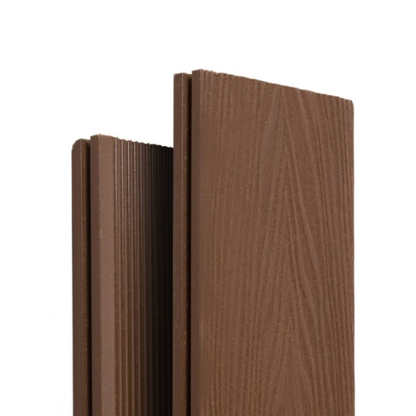 Террасная доска Ecodecking Экстра 3D полнотелая Шоколад купить в Таганроге