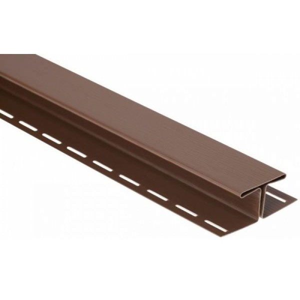 Н-профиль Люкс Крашенный, T-18, ВН, Тёмный Орех купить в Таганроге