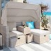 Комплект мебели AFINA плетеной из иск. ротанга AFM-330 Beige купить в Таганроге