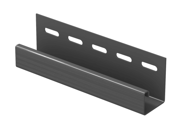 J-планка Ю-пласт Классика графитовая купить в Таганроге