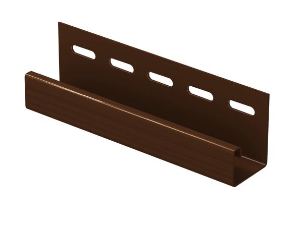 J-планка Ю-пласт Классика коричневая купить в Таганроге