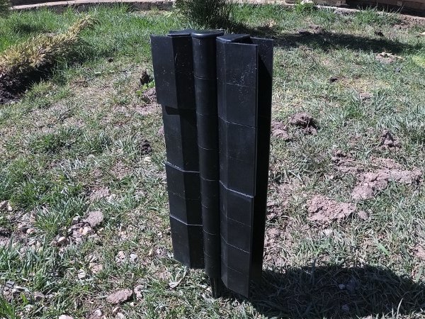 Угловой элемент поворотный, пластиковый от 60° до 300° для доски 300х30 мм из ДПК чёрный Holzhof купить в Таганроге