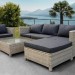 Комплект мебели AFINA плетеной из иск. ротанга YR821G Grey/Grey купить в Таганроге