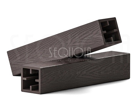Столб SEQUOIA Evolution 3D WOOD BROWN купить в Таганроге