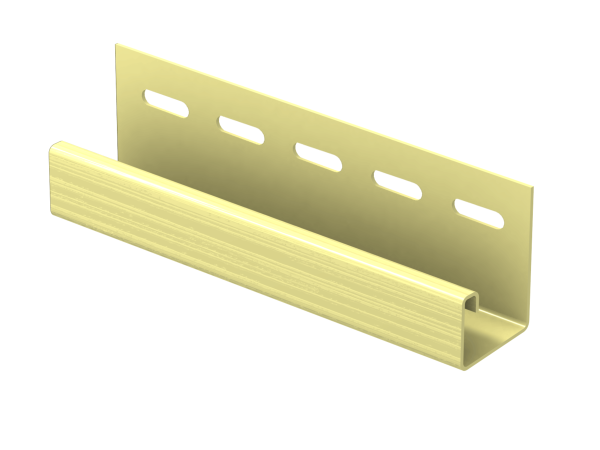 J-планка Ю-пласт Классика кремовая купить в Таганроге