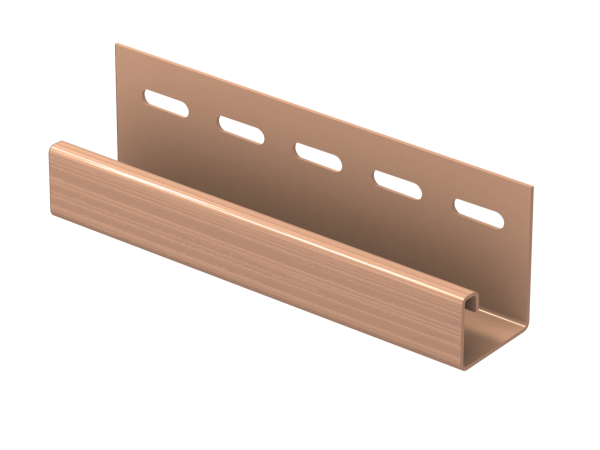 J-планка Ю-пласт Классика розовая купить в Таганроге