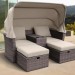 Комплект мебели AFINA плетеной из иск. ротанга AFM-330B Brown купить в Таганроге