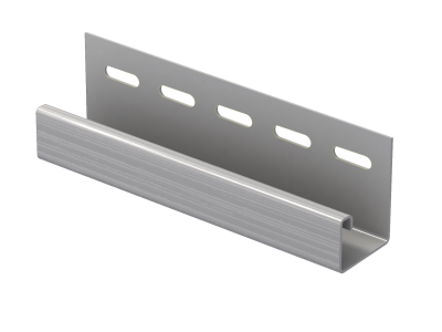 J-планка Ю-пласт Классика серая