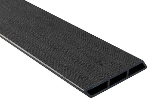 Доска Ромбус 3D ДПК Outdoor STORM BLACK черная купить в Таганроге