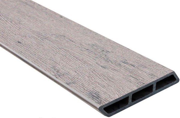 Доска Ромбус 3D ДПК Outdoor STORM GREY серая микс купить в Таганроге
