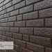 Фасадная панель Ю-Пласт Стоун Хаус Кирпич Коричневый купить в Таганроге