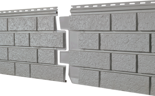 Фасадная панель Ю-пласт Стоун Хаус S-Lock Клинкер Нордик дым купить в Таганроге