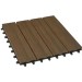 Садовый паркет дпк CM Garden Modern, 300х300 мм, PATINA BROWN (Патина коричневый) купить в Таганроге