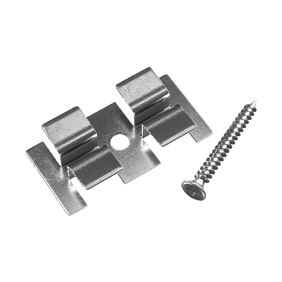 Клипса с саморезом, Grinder шовный монтаж 5 mm купить в Таганроге