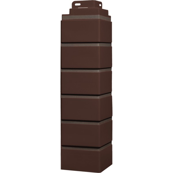 Угол наружный Fineber «Кирпич клинкерный» Жженный купить в Таганроге