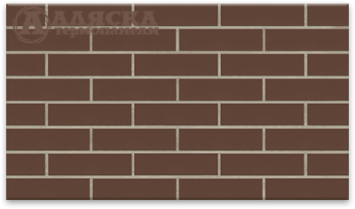 Фасадные Термопанели Аляска Braun Glatt