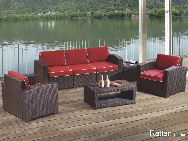 Уличные диваны и кресла коллекции Rattan Premium 5  купить в Таганроге