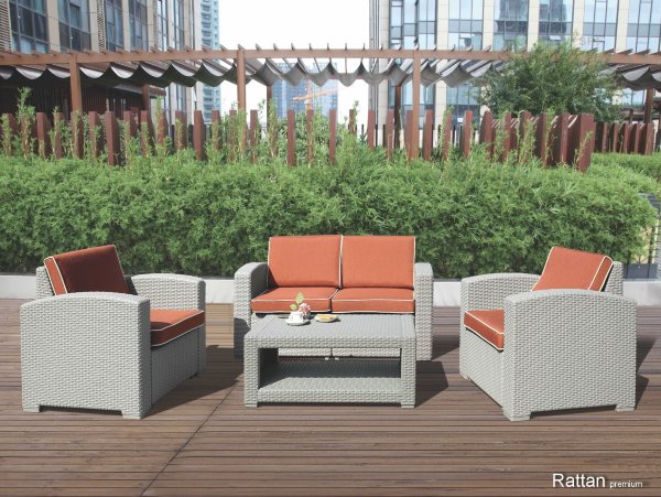 Уличные диваны и кресла коллекции Rattan Premium 4 купить в Таганроге