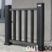Ограждение из ДПК Outdoor Классик 3D STORM чёрный купить в Таганроге
