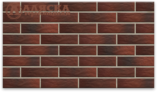 Фасадные Термопанели Аляска Cherry Rustic купить в Таганроге