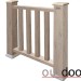 Ограждение из ДПК Outdoor Классик 3D STORM серый микс купить в Таганроге
