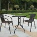 Комплект плетеной мебели AFINA из иск. ротанга Асоль-LR02 LRC-02/LRT-02-D60 Dark Brown купить в Таганроге